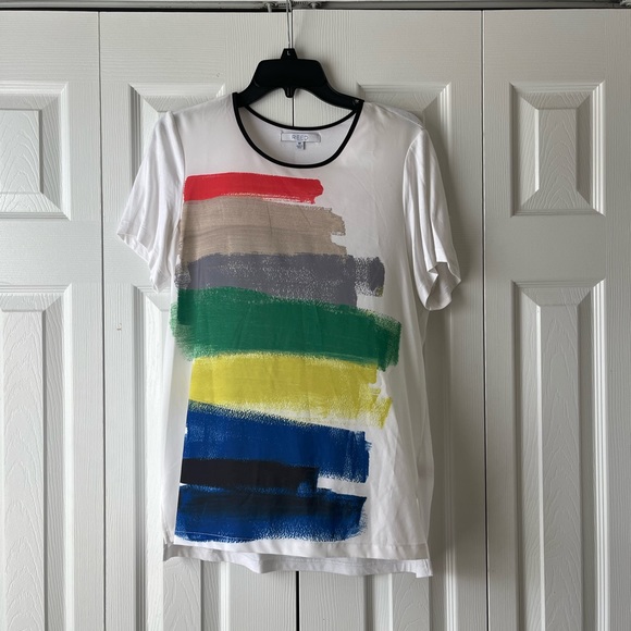 Reed Tops - Women’s Reed Multi-Colored Striped Shirt